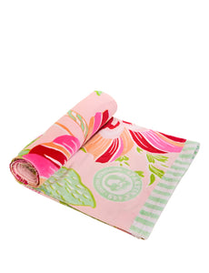 Beach Towel Flamingo Pineapple