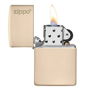 Classic Flat Sand Zippo Pocket Lighter
