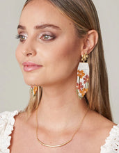 Load image into Gallery viewer, Bitty Bead Floral Stems Earrings