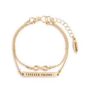 Forever Friends Layered Bracelet