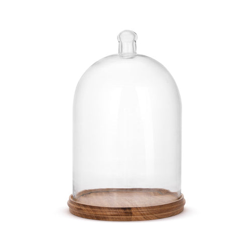 Glass Cloche with Base - Large