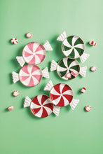 Load image into Gallery viewer, Green Candy Tidbit Plate