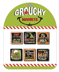 Grouchy Phrase Magnets, 6 Asst.