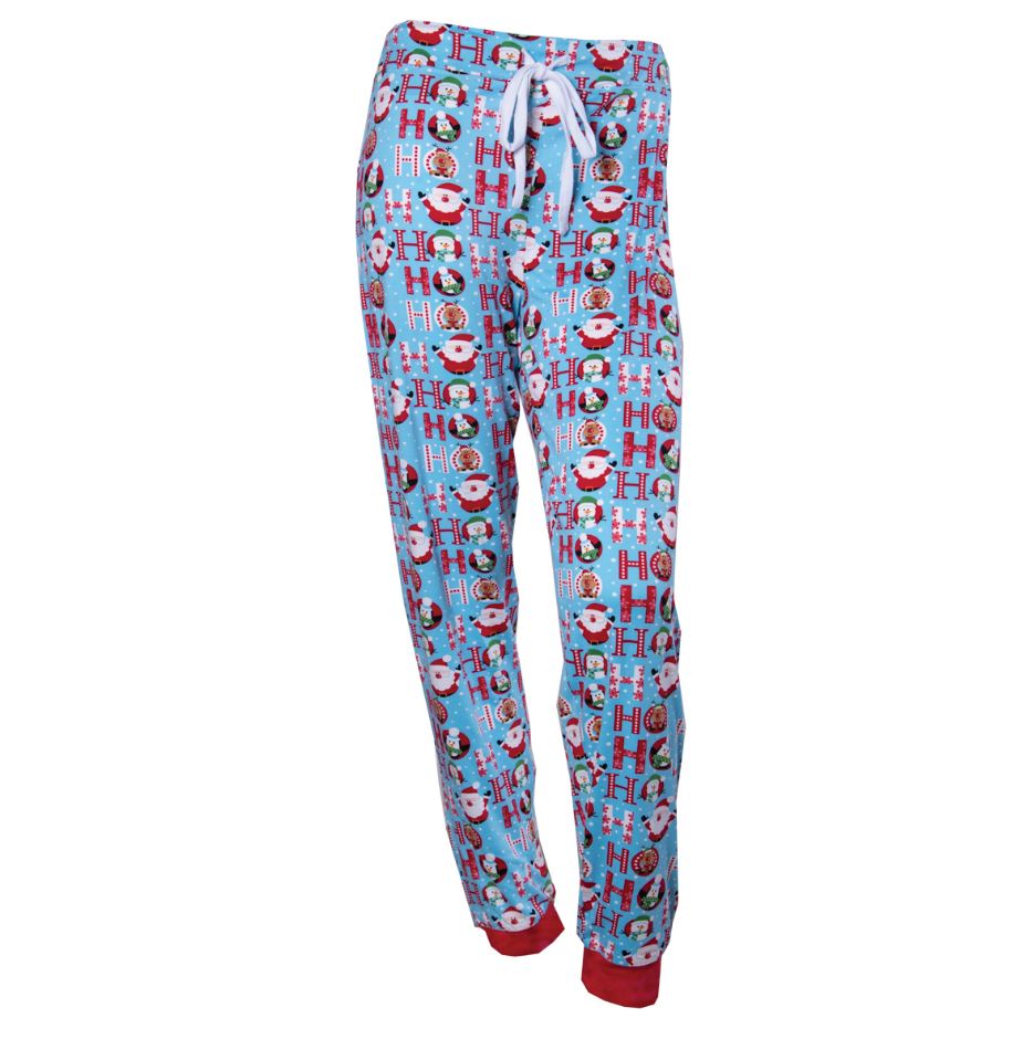 HO HO HO Ladies Jogger PJ's