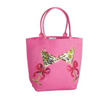 Load image into Gallery viewer, Cheers Hot Pink Sparkle Tote