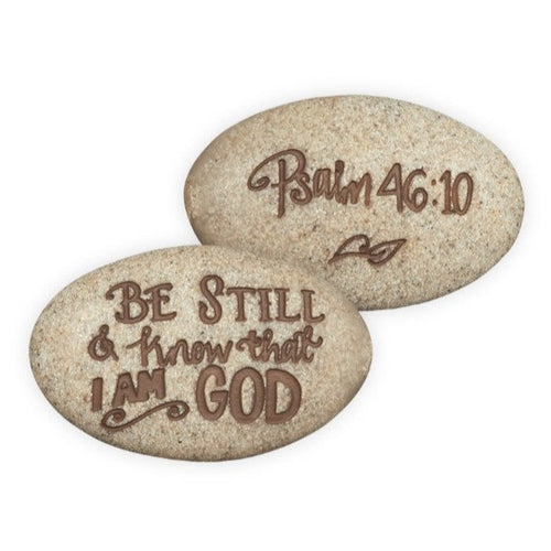 Psalm 46:10 Stone