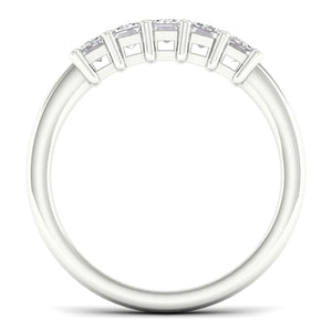 Emerald Cut 5-Stone Band