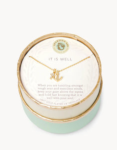Sea La Vie It Is Well Necklace