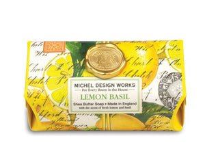 Lemon Basil Shea Butter Bar Soap