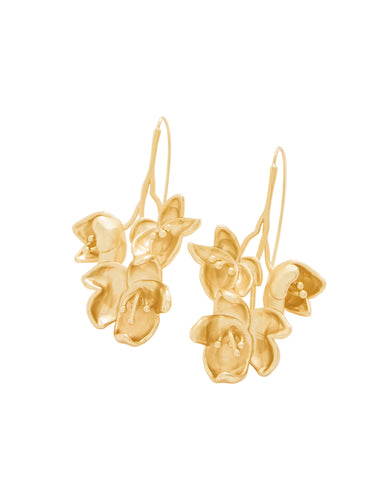 Magnolia Earrings Gold