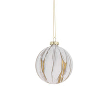 Load image into Gallery viewer, Marbleized Holiday  Ornament - 3 Asst.