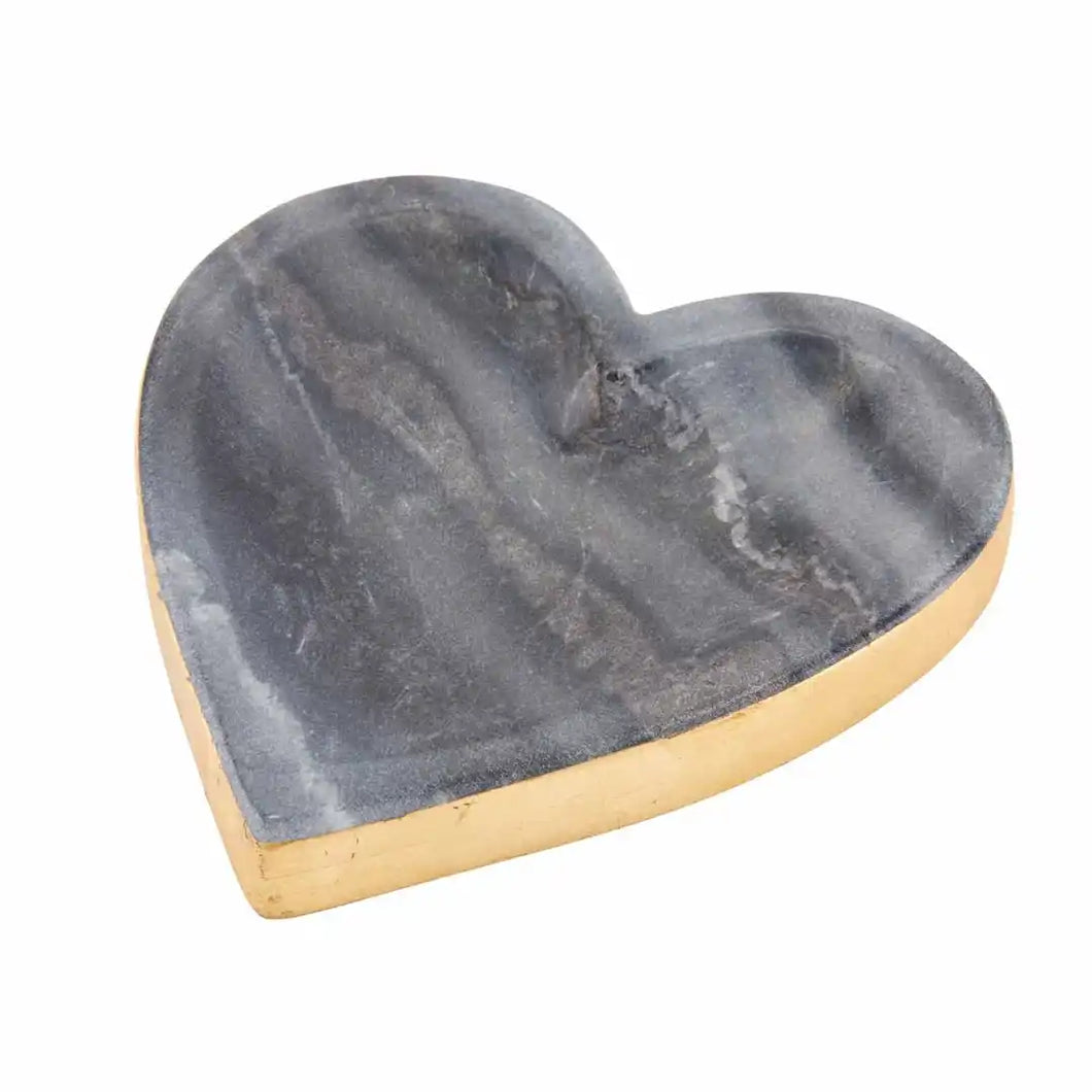 Marble Heart Trinket Dish