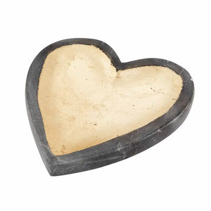 Marble Heart Trinket Dish