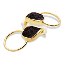 Load image into Gallery viewer, Night Magic Hoop Earrings