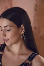 Load image into Gallery viewer, Night Magic Hoop Earrings