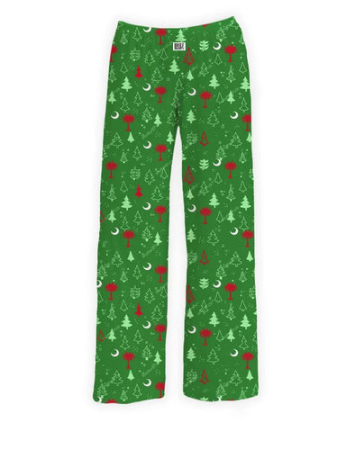 Christmas Palmetto Tree and Moon Lounge Pants