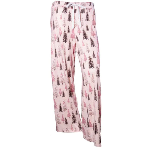 Pink Winter Wonderland Pajama Pants