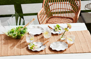 Ruffle Melamine Plate