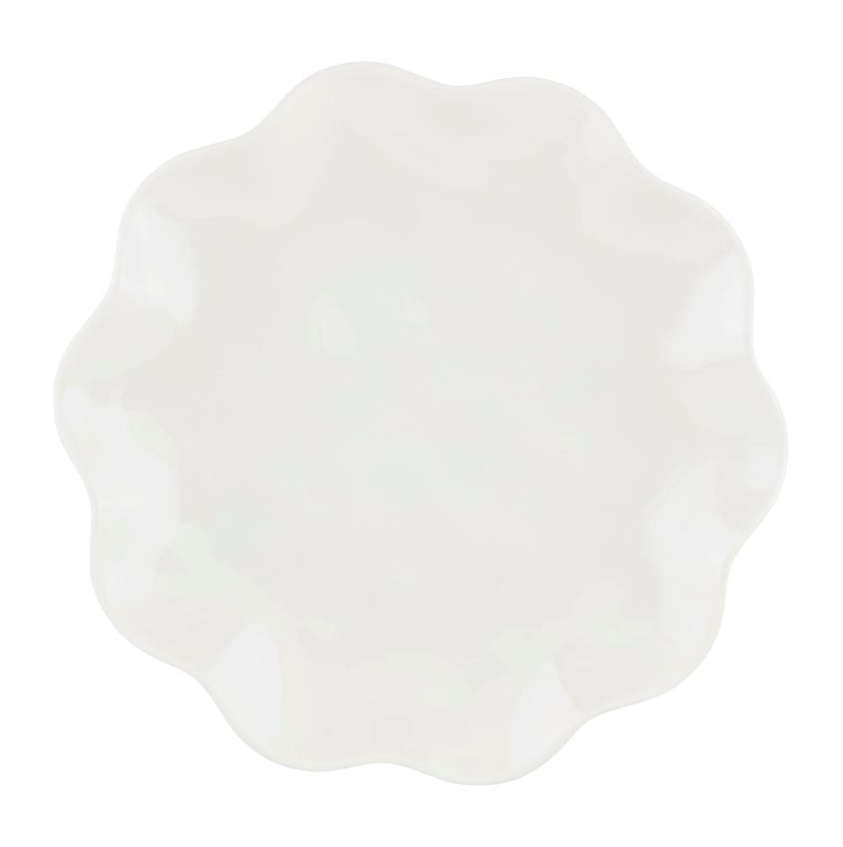Ruffle Melamine Plate