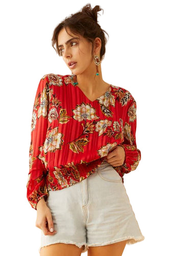 Rylee River Peplum Top