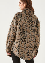 Load image into Gallery viewer, Wooly Leopard Shacket