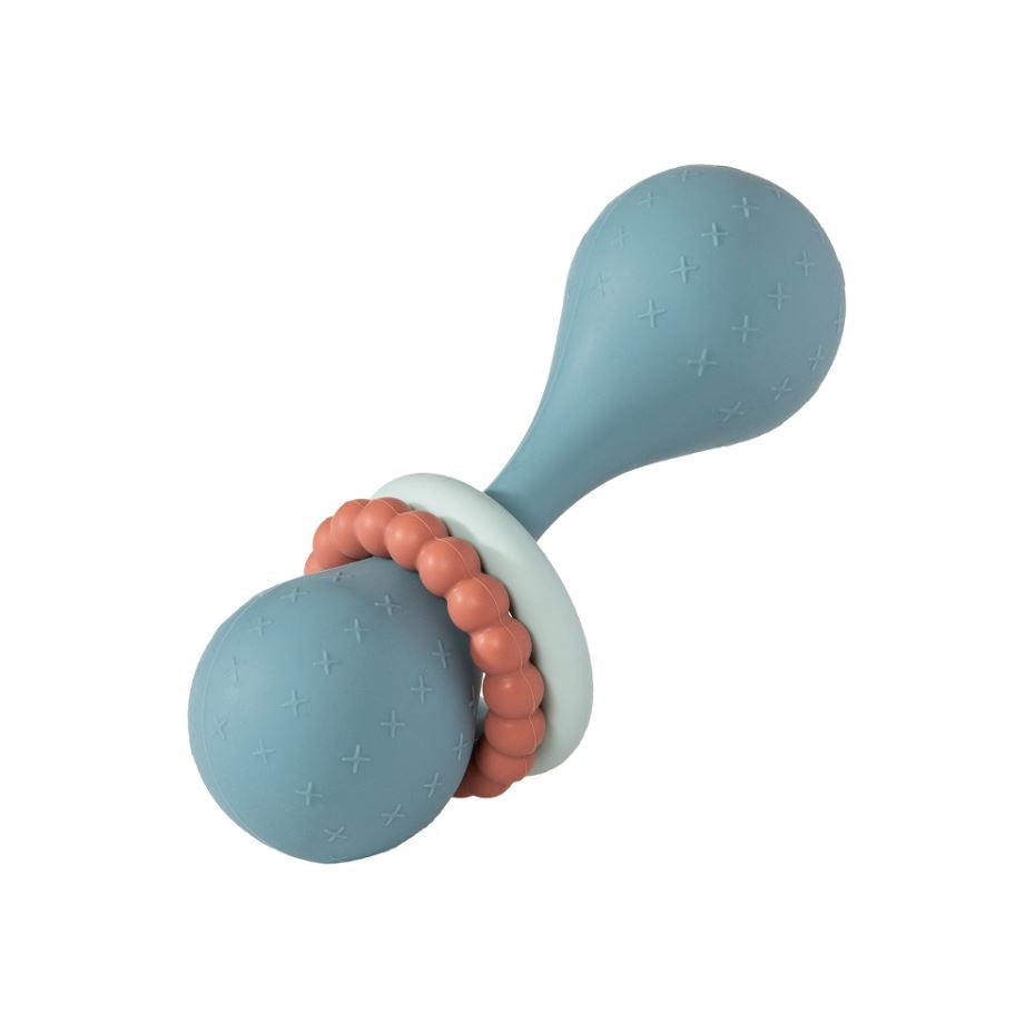 Simply Silicone Slate Rattle