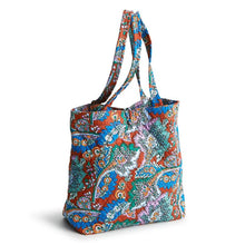 Load image into Gallery viewer, Flowers + Feathers Small Original Tote