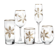 Load image into Gallery viewer, Snowflake Glassware