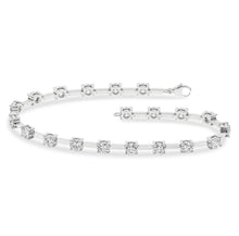 Load image into Gallery viewer, 4 ct Station Bracelet (Round)