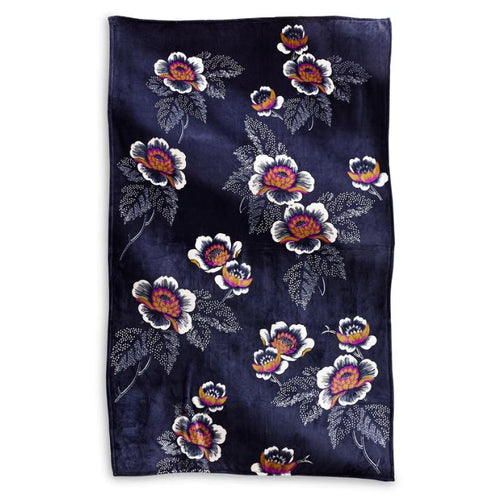 Suerat Floral Plush Throw Blanket