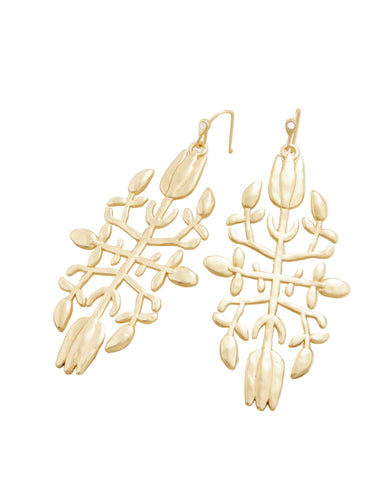 Sugar Mill Earrings Gold