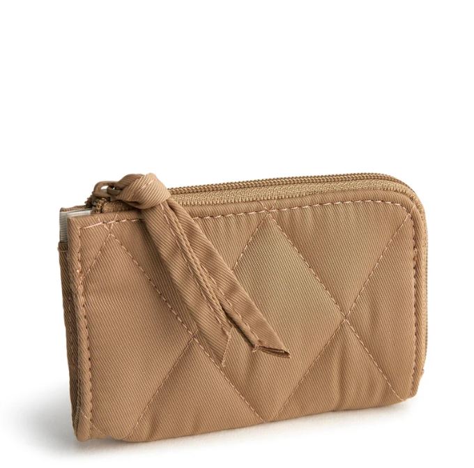 Tiger's Eye Zip Card Pouch