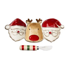Load image into Gallery viewer, Santa and Reindeer Triple Dip Set
