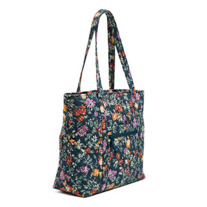 Fresh-Cut Floral Green Vera Tote