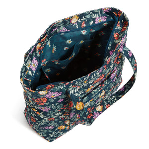 Fresh-Cut Floral Green Vera Tote