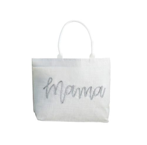 Mama Tote-White