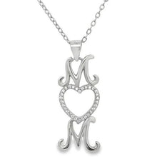 Load image into Gallery viewer, MOM Heart Necklace