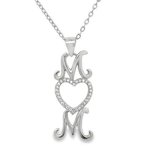 MOM Heart Necklace