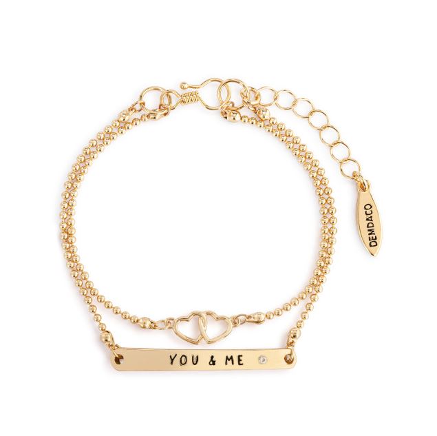 You & Me Layered Bracelet