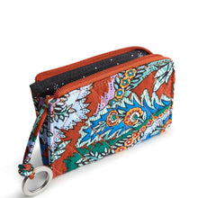 Load image into Gallery viewer, Flowers + Feathers Zip Card Pouch