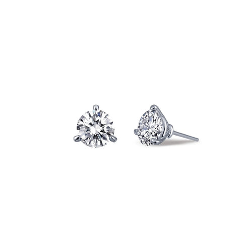 Three Prong 0.50 CTW Stud Earrings