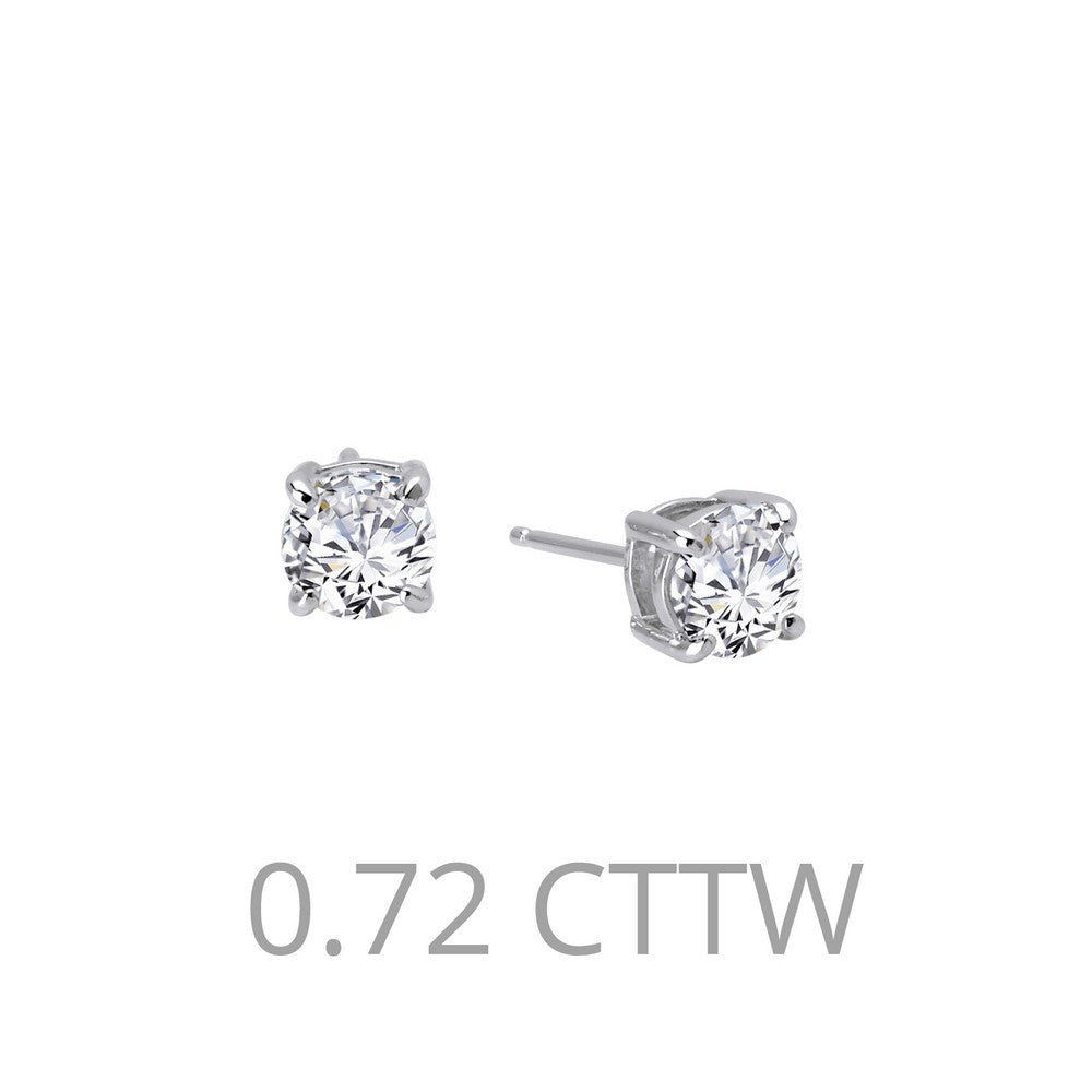 Simulated Diamond Stud Earrings