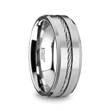 Lannister Men's Tungsten Wedding Band