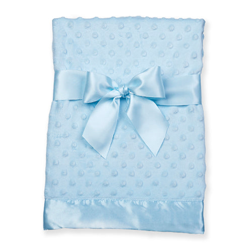 Blue Dottie Snuggle Blanket