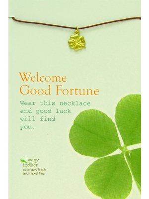 Welcome Good Fortune Necklace