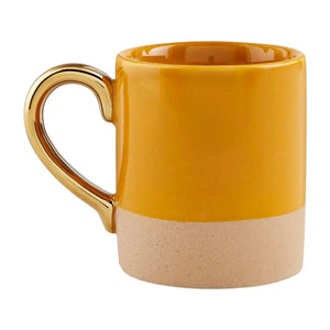 Gold Handle Coffee Mug, Asst. 4