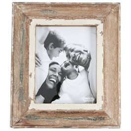 Large Wood Weathered Picture Frame