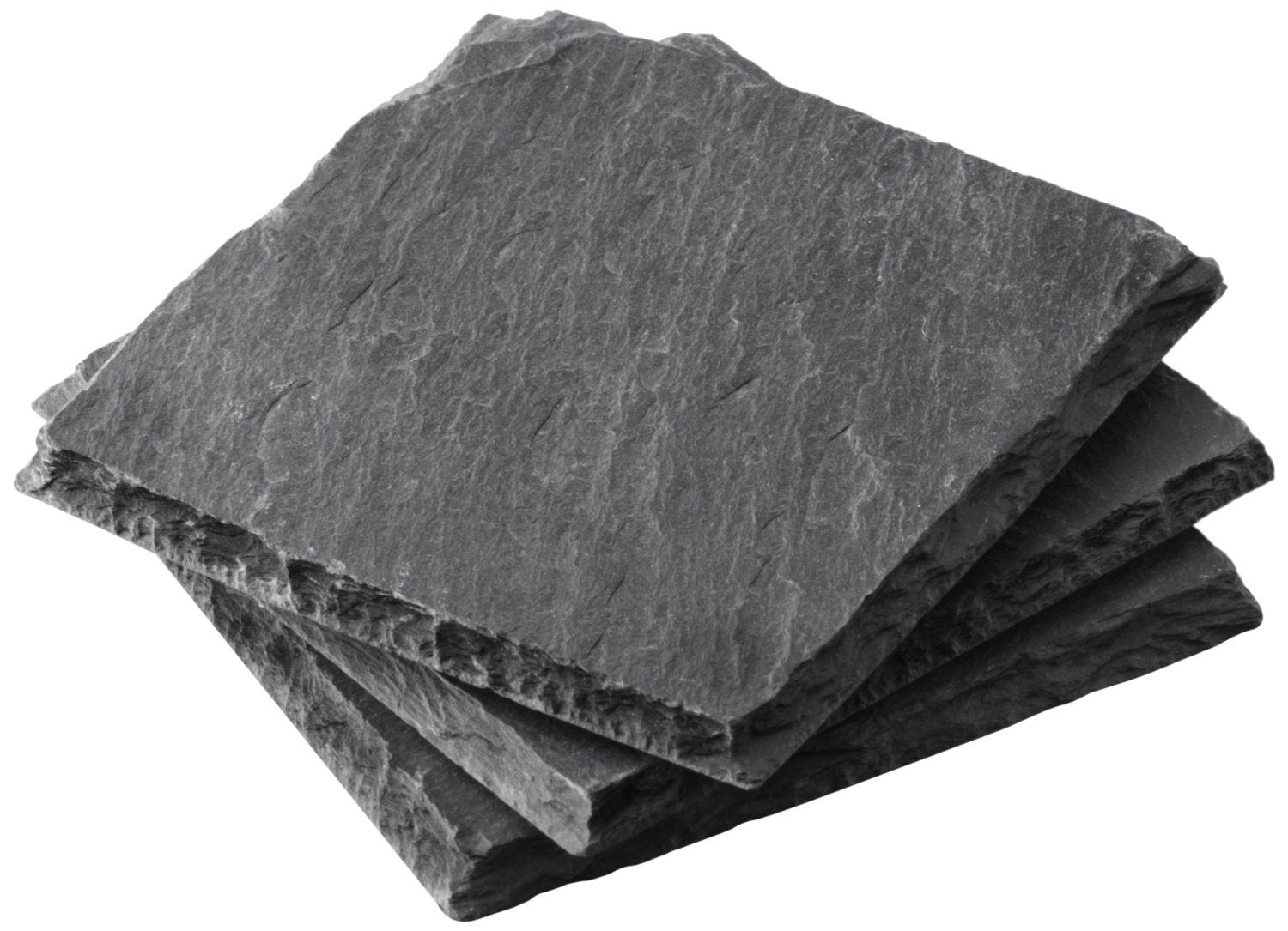 Square Slate Coasters - 4pc