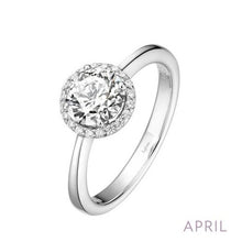 Load image into Gallery viewer, April Birthstone Ring