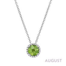 Load image into Gallery viewer, August Birthstone Necklace